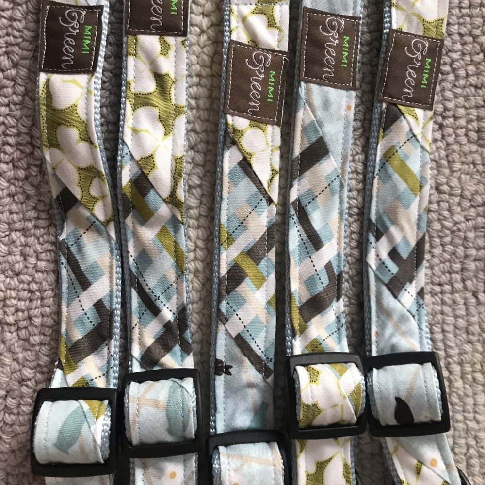 Dog collar (blue/green)